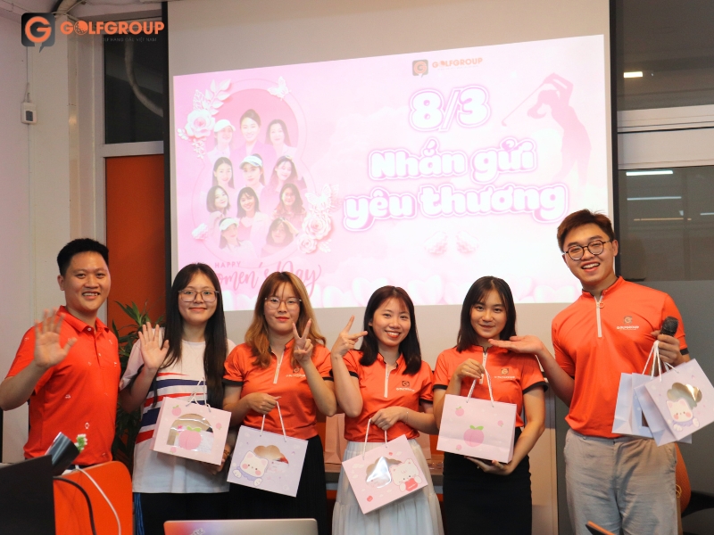 Bất Ngờ Lớn Dành Cho "Những Bóng Hồng" Golfgroup Ngày 8/3: Phụ Nữ Ngành Golf Được Tôn Vinh Theo Cách Riêng